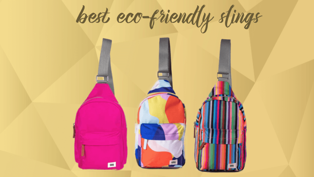 eco friendly sling backpack eco-friendly sling bags