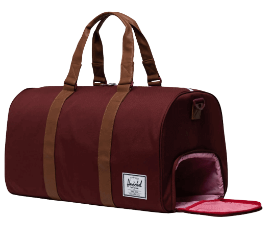 Herschel Weekender Bags with separate shoe compartments