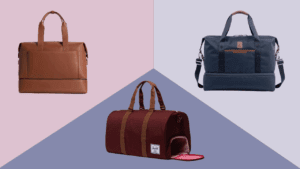 13 Stylish Weekender Bags with separate shoe compartments