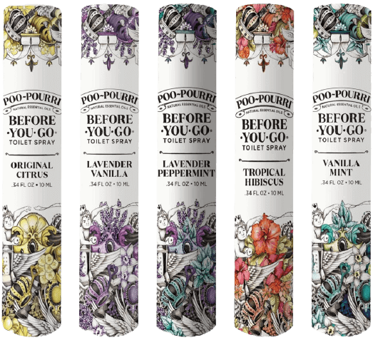 Poo-pourri travel size packs