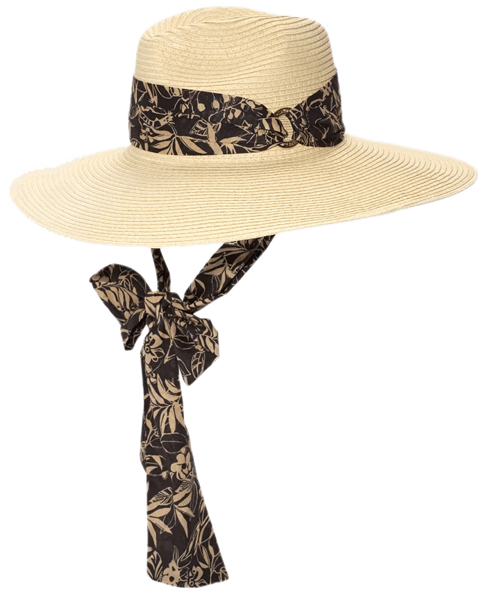 Ralph Lauren - Women's Fedora Hat with Fabric Tie