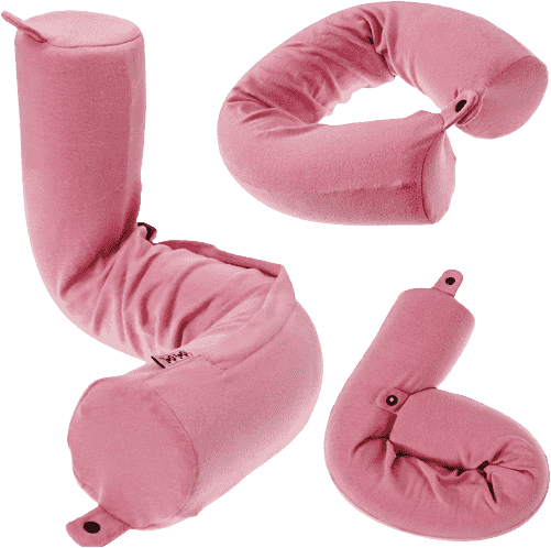 Dot&Dot Twist Memory Foam Travel Pillow for Neck Travel Accessories Every Woman Needs