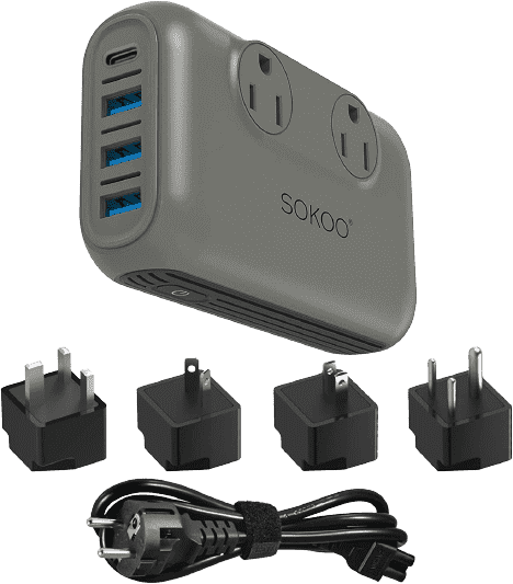 International Power Converter travel accessories for frequent flyers
