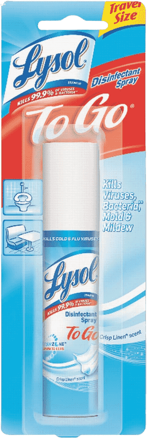 Lysol To Go Disinfectant Spray Travel Accessories Every Woman Needs