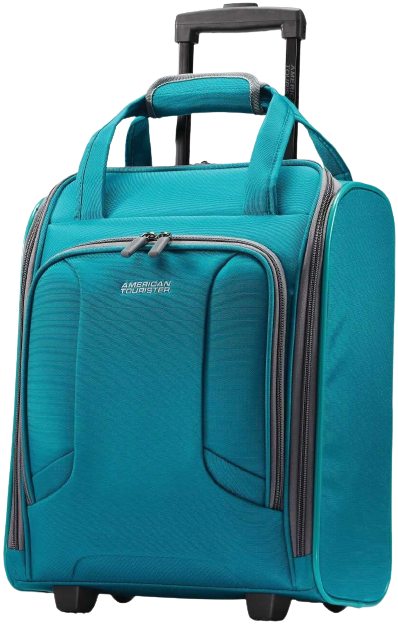 American tourister softside underseat roller bag