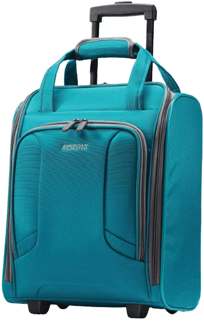 American tourister softside underseat roller bag