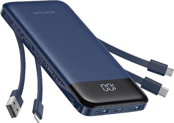 Portable Charger for underseat carry-on bag