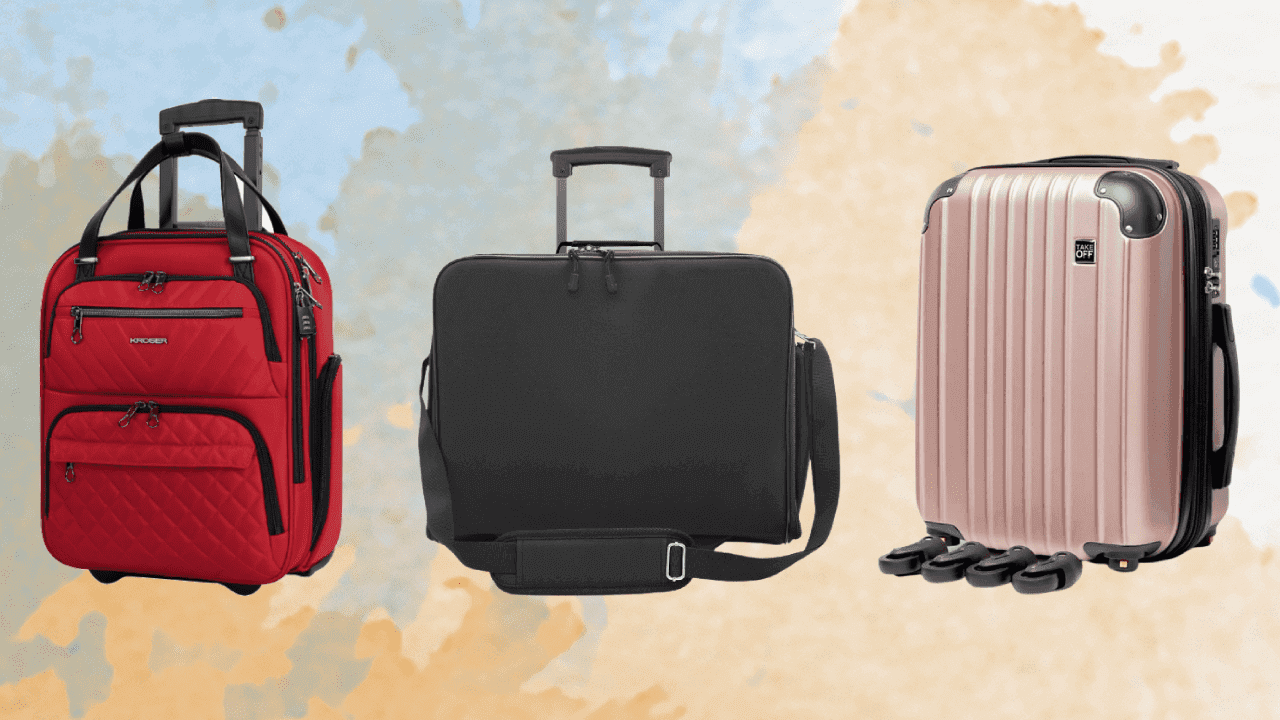 3 Best Frontier Airlines Under Seat Bag With Wheels Travel Tips