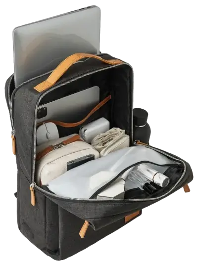 Nordace Siena – Smart Backpack open