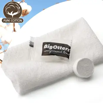 BigOtters 100PCS Compressed Towel