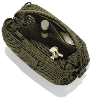 Dagne Dover Hunter Air Mesh Toiletry Bag Open