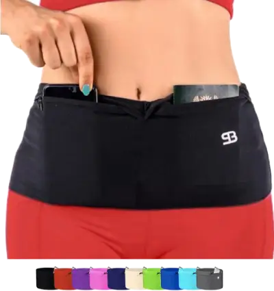 StashBandz Unisex Running Belt