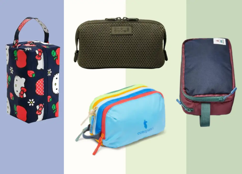 ecofriendly toiletry bags