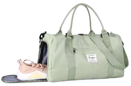 BJLFS Travel Duffel Bags with Shoe Compartment