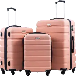 Coolife Luggage 3 Piece Set