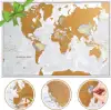 International Maps  Scratch-Off World Map