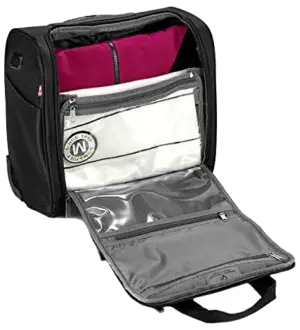 TPRC Smart Underseat Carry-On Luggage Review_Open