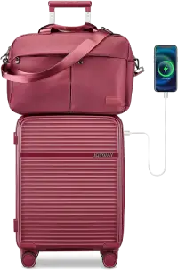 Joyway Carry on Luggage Airline Approved, Expandable 20 Inch Carry-on 