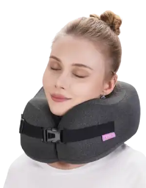 Lucear Twist Memory Foam Travel Pillow Review What You Should Know Travel Tips Solo Travel Luggage Gear The Travel Yard