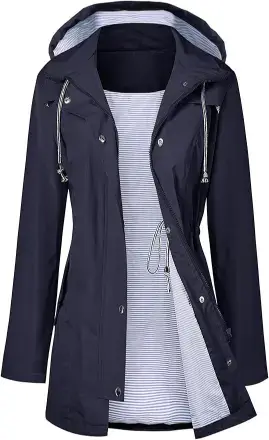 LOMON Raincoat Women 