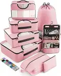 Veken 8 Set Packing Cubes for Travel