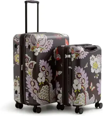 Vera Bradley Women's Hardside 2 Piece Luggage Set