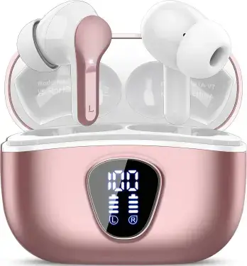 Besnoow Wireless Earbuds, Bluetooth 5.4 Headphones HiFi