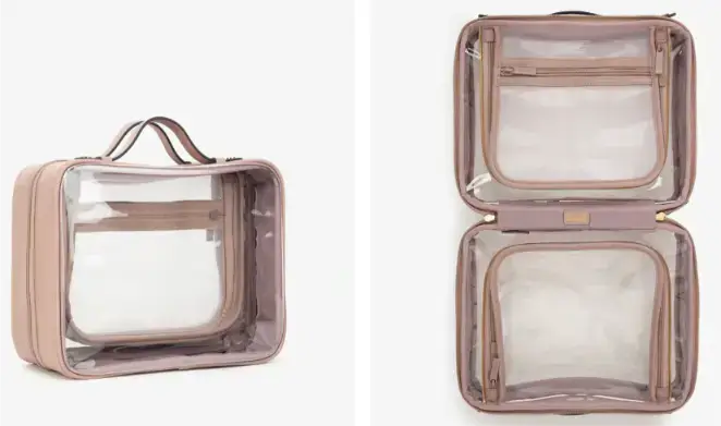 Calpak Large Clear Cosmetics Case
