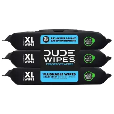 DUDE Wipes - Flushable Wipes