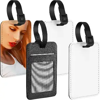 Frienda 4 Pieces Sublimation Luggage Tags