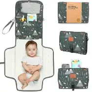 KeaBabies Portable Diaper Changing Pad
