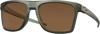 Oakley Men's Oo9100 Leffingwell Rectangular Sunglasses