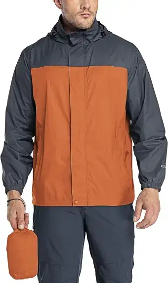 33,000ft Packable Rain Jacket Men's
