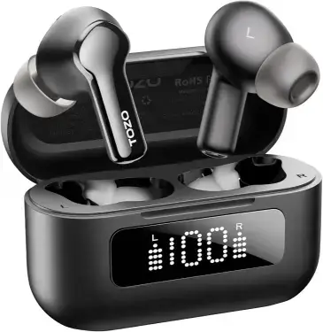 TOZO Hybrid Active Noise Cancelling Wireless Earbuds