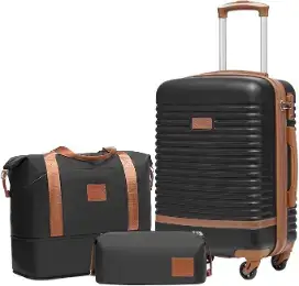Coolife Suitcase Set 3 Piece