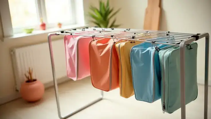Drying your packing cubes