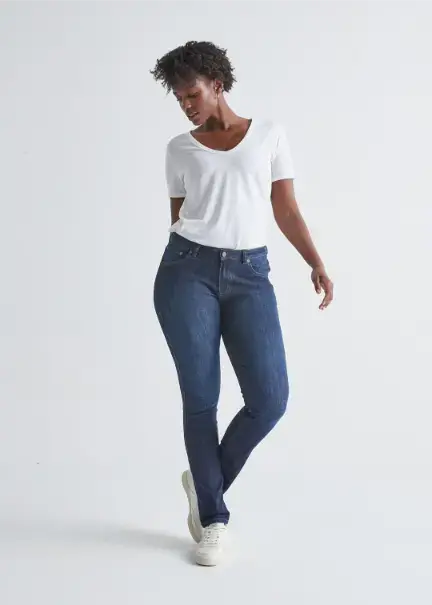 Duer Performance Denim Mid-Rise Slim