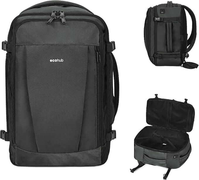 ECOHUB Travel Backpack 18x14x8