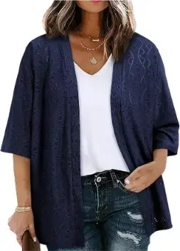 Eytino Plus Size Cardigan