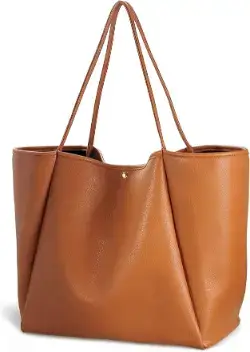 HOXIS Oversize Pu Leather Tote