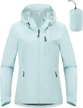 Outdoor Ventures Packable Rain Jacket