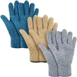 Patelai 3 Pairs Microfiber Plant Dusting Gloves, amazon spring deals