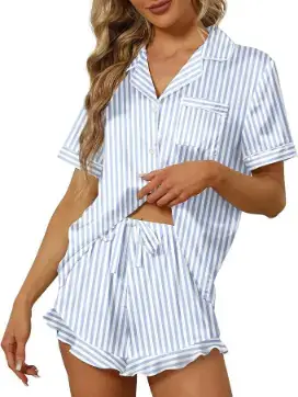 SAPJON Satin Silk Pajamas