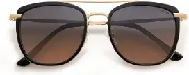 SOJOS Retro Aviator Square Polarized Sunglasses