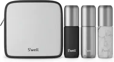 Swell 3.4oz Travel Bottle Set luxury travel bottles
