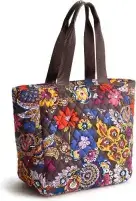Vera Bradley Premium Cotton Lunch Tote