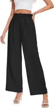 Women Wide Leg Long Trousers