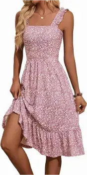 ZABERRY Womens Summer Midi Dress
