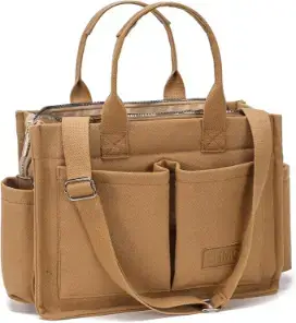 Zhmo Large Canvas Tote Bag 
