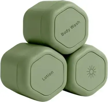 cadence travel containers luxury travel bottles
